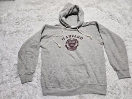 Vintage 80s Champion Harvard University Hoodie Sweatshirt YOUTH M Distre... - $21.13