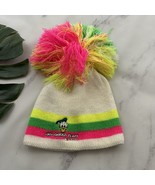 Vintage Disney Finland Aku Ankka Team Donald Duck Pom Pom Beanie Hat Neo... - $40.26 CAD