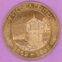 1962 Victoria British Columbia Trade Token or Dollar Bastion 2 Section Fence - £6.28 GBP