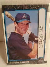 1999 Bowman Baseball Card | Jason Conti | Arizona Diamondbacks | #162 - $1.99