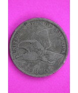 1858 Flying Eagle Cent Penny Guaranteed Authentic &amp; Genuine Free Shippin... - $29.99