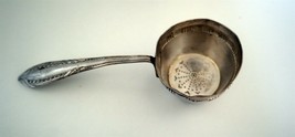 Antique ca1890 Sterling Silver 6&quot; Tea Strainer Hallmarked Swedish? - £55.70 GBP