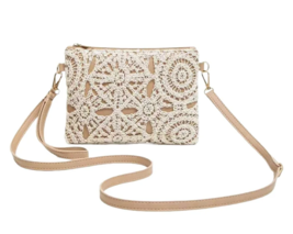 Women's Openwork Woven Beach Bag (Boho Style) — Premium Women's Shoulder Bag - $14.80