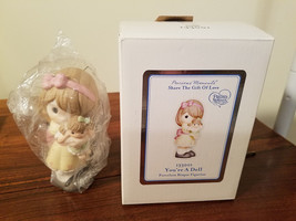 Precious Moments &quot;You&#39;re A Doll&quot; Porcelain Bisque Figurine 133001 (NEW) - £23.69 GBP