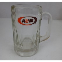 Vintage A &amp; W Heavy Root Beer Glass Mug 6” tall (G) - $11.63