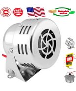 Mini Compact Chrome Siren Horn - Easy Install 12V Emergency Sound Alert - $812.19 MXN