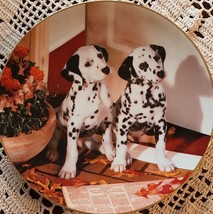 Hamilton Collection Delightful Dalmatians Plate 1167A ~ Spotted In the Headlines - $26.18