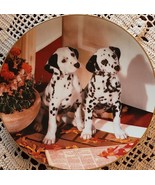 Hamilton Collection Delightful Dalmatians Plate 1167A ~ Spotted In the H... - $35.56 CAD