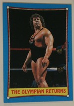 Ken Paterno WWF Trading Card World Wrestling Federation 1987 #45 Olympia... - £1.50 GBP