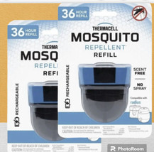 2 pack out of box Thermacell ER136 Rechargeable Mosquito Repellent Refill - £21.58 GBP