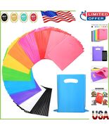 Versatile 6&quot; x 8&quot; Plastic Favor Bags in 10 Colors - 100 Pack for All Occ... - $245.43 MXN