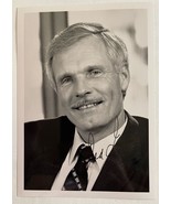 Ted Turner Signed Autographed Glossy 5x7 Photo - COA/HOLOS - $950.15 MXN