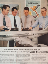 1953 Esquire Original Art Ads VAN HEUSEN Pan Am Pique Shirts Jockey Mens Socks - $10.80