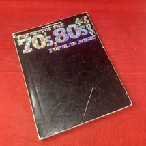 The Best of the 70s 80s &amp; Today Pop Music Piano Guitar Sheet Music Songb... - $17.33