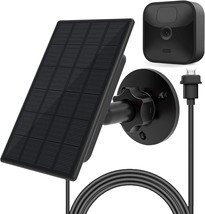 Solar Panel for Blink Camera Outdoor 2W Blink Camera Solar Panel Compati... - £41.56 GBP
