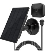 Solar Panel for Blink Camera Outdoor 2W Blink Camera Solar Panel Compati... - £41.94 GBP