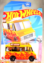 2023 Hot Wheels #31 Sweet Rides 3/5 QUICK BITE Mustard w/Black 5 Spoke Wheels - £6.14 GBP