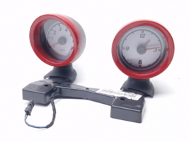 2011-2015 Smart ForTwo RPM &amp; Clock Gauge Dash Gauge Assembly Red Trim - $231.22