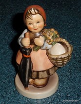 GOEBEL HUMMEL FIGURINE &quot;ON HOLIDAY&quot; TMK6 #350 - COLLECTIBLE MOTHER&#39;S DAY... - $69.83