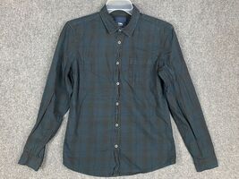 ClockHouse Button Up Shirt Men&#39;s Medium Plaid 100% Cotton Adults M - $219.15 MXN