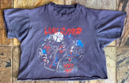 Vtg 1985 SLAYER Tour T Shirt-Live Undead-Black-Single Stitch Graphic Tee-L - $374.00