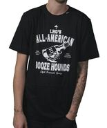 LRG Uomo Nero Tutto Americano Alcol Segugio Bere Casa Wrecker Hooch T-Sh... - €12,43 EUR