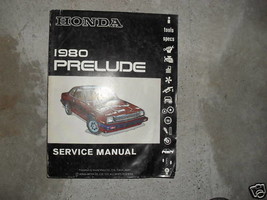 1980 Honda Prelude Servizio Negozio Riparazione Manuale OEM - £16.80 GBP