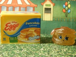 Shopkins Real Littles Glitter Brand New Eggo Pancakes RL2-40 Buttercup P... - $2.86