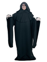 Rubie&#39;s Deluxe Full Length Layered Robe, Black, One Size Costume - £92.21 GBP