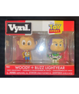 Funko Disney Toy Story Vynl Woody and Buzz Lightyear Vinyl Collectibles NEW - $16.78