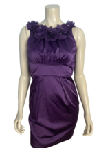 B. Darlin Purple Round Neck Sleeveless Cocktail Dress Size 3/4 - $33.24