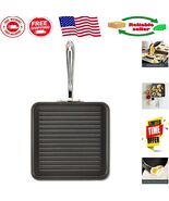 Elegant HA1 11x11 Nonstick Grill – Dishwasher Safe with Stainless Steel ... - $2,363.11 MXN