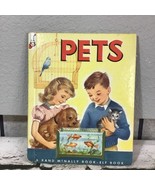PETS Rand McNally Tip-Top Elf Book By Anna Ratzesberg  Vintage 1954 - £7.86 GBP