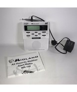 Midland WR-100 NOAH All Hazards Weather Alert Radio, AC Adapter &amp; Owners... - $19.99