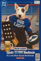 Spuds Spud Mackenzie Bud Budweiser Beer Poster Print on Metal Sign 12x8i... - €21,35 EUR