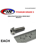 Titanium Dual Drive Bolt M6 x 20MM Collar Screw KTM Tank Seat clutch engine case - £11.88 GBP