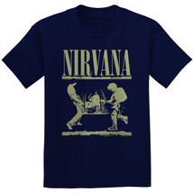 Nirvana Kurt Cobain Stage Performance Official Tee T-Shirt Mens Unisex - £24.65 GBP