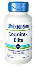 MAKE OFFER! 3 Pack Life Extension Cognitex Elite (brain shield) 60 veg tabs image 2