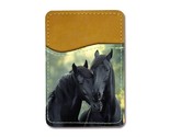 Black Horses Universal Phone Card Holder - $9.90