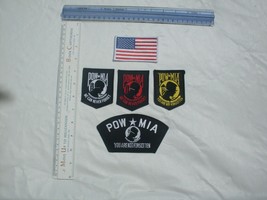 POW Patch 9 set collector set embroidered Patches - £13.93 GBP