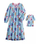 My Little Pony Blue Print Character Nightgown with Doll Gown, Size 4 - $550.64 MXN