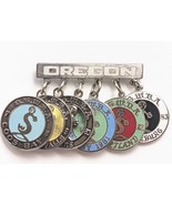 OSWBA Oregon Women&#39;s Bowling Bar Pin Dangle Charms 1978 - 1983 Multiple ... - $486.04 MXN