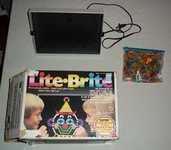 Vintage Lite Brite Toy 1981 Edition in Original Box - £53.99 GBP