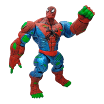 Spider-man hulk mashup Mexican hard plastic Toy Figure Marvel - £66.64 GBP