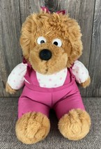 Berenstain Bears Little Sister Plush 15&quot; Pink Polka Dot Outfit - £11.25 GBP