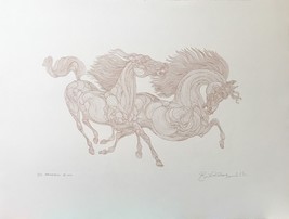 Guillaume Azoulay &quot;Progression&quot; Limited Edition Etching On Paper H/SIGNED Coa - £713.24 GBP