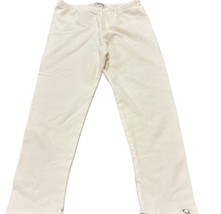 Cozmo Kids Ecru Elastic Waist Cotton Blend Leggings 5Y NWT - $21.12