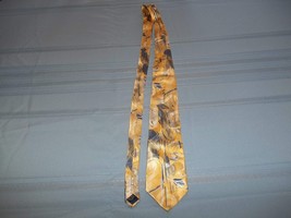 Cocktail Colors Yellow 58&quot; Men&#39;s Tie 100% silk - $8.90