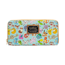 LOUNGEFLY POKEMON TEAL MINI WALLET new with tags - £31.98 GBP