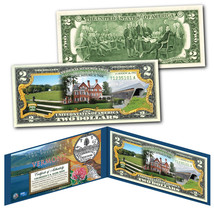 Marsh Billings Rockefeller America The Beautiful Parks Vermont Official $2 Bill - £10.99 GBP